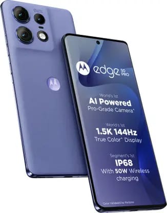 Buy Motorola Edge 50 Pro 8GB,256GB Luxe Lavender - Refurbished